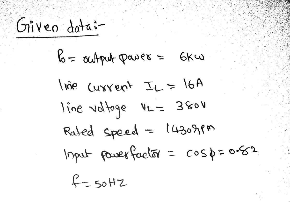 Electrical Engineering homework question answer, step 1, image 1